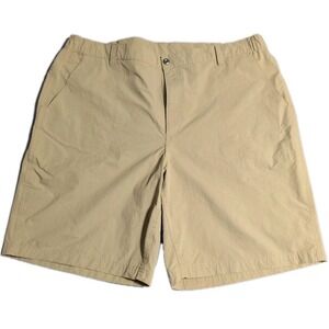 Orton Brothers Shorts Mens 2XL Beige Nylon Spandex Outdoor Hiking Stretch